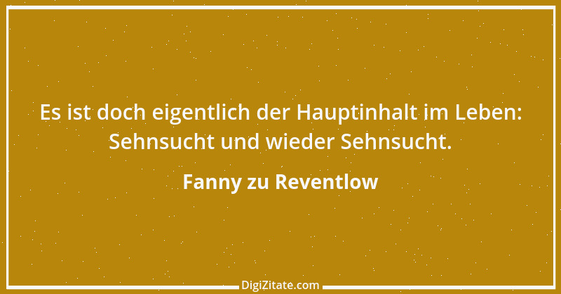 Zitat von Fanny zu Reventlow 14