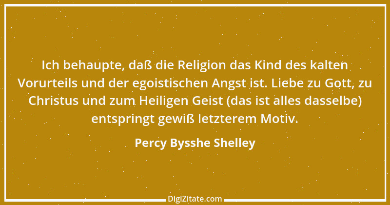 Zitat von Percy Bysshe Shelley 17