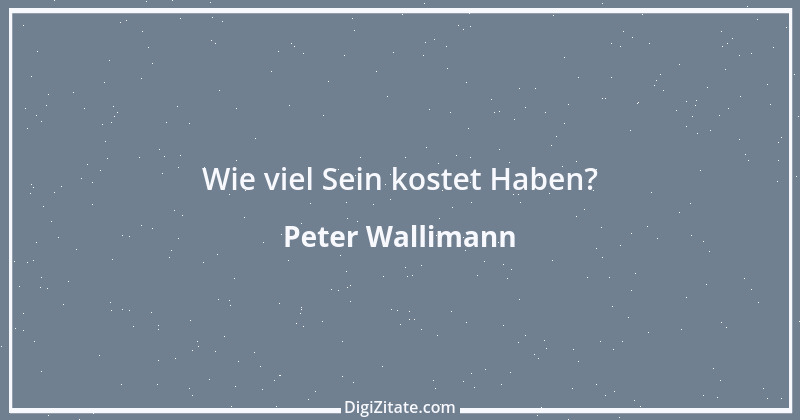 Zitat von Peter Wallimann 2