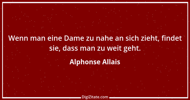 Zitat von Alphonse Allais 18