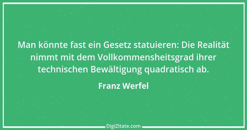 Zitat von Franz Werfel 30