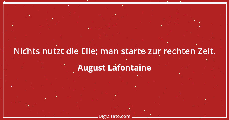 Zitat von August Lafontaine 3