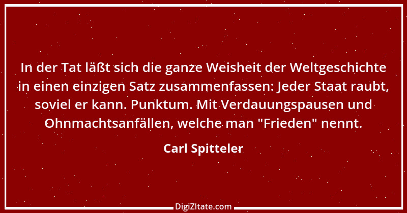 Zitat von Carl Spitteler 11