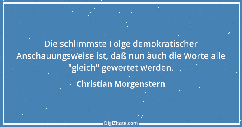 Zitat von Christian Morgenstern 54