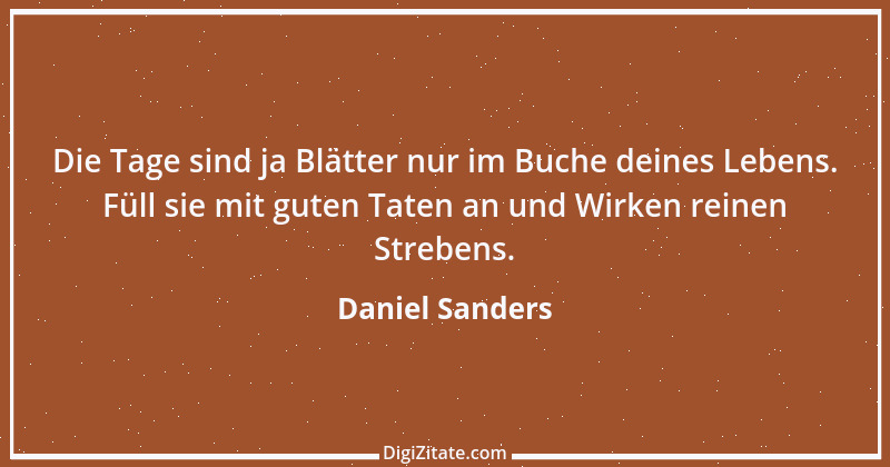 Zitat von Daniel Sanders 24