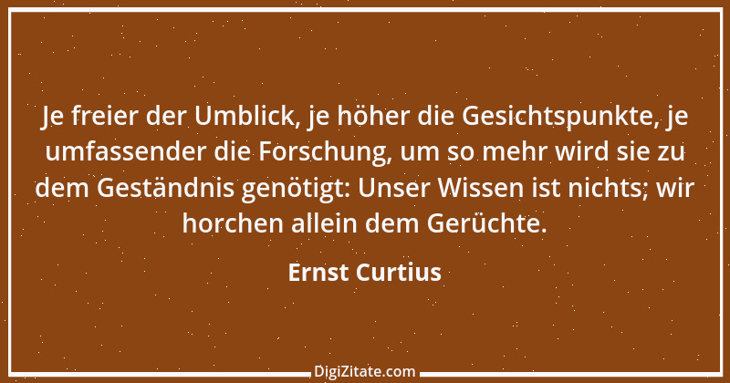 Zitat von Ernst Curtius 4