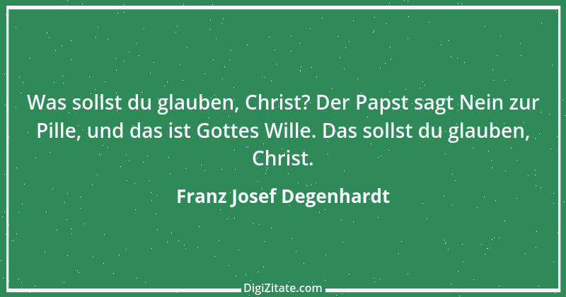 Zitat von Franz Josef Degenhardt 1