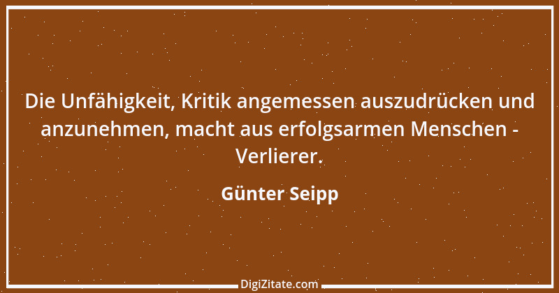 Zitat von Günter Seipp 19