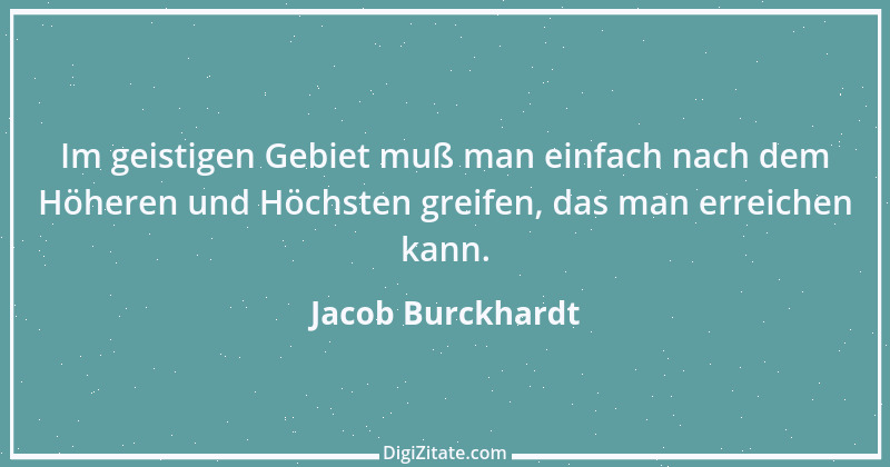 Zitat von Jacob Burckhardt 89