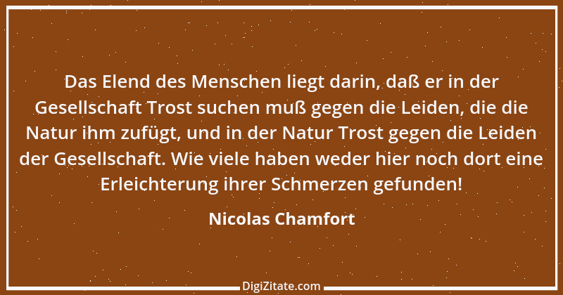 Zitat von Nicolas Chamfort 54