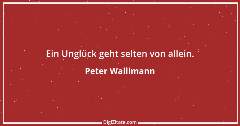 Zitat von Peter Wallimann 4