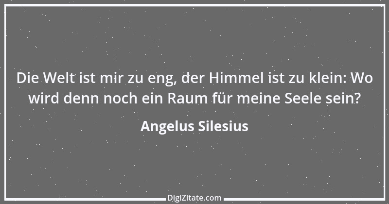 Zitat von Angelus Silesius 133