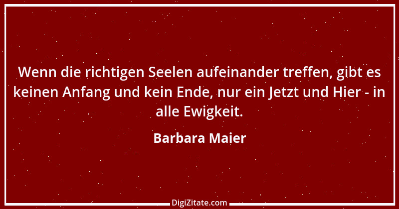 Zitat von Barbara Maier 1