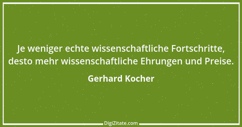 Zitat von Gerhard Kocher 41