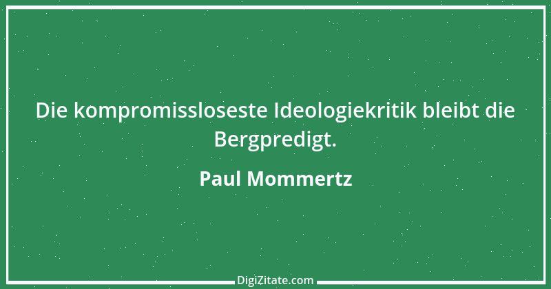 Zitat von Paul Mommertz 254