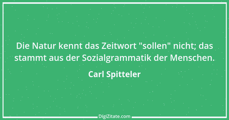 Zitat von Carl Spitteler 13