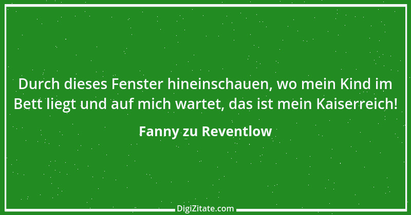 Zitat von Fanny zu Reventlow 18