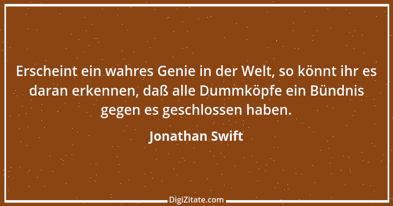 Zitat von Jonathan Swift 101