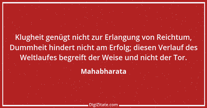 Zitat von Mahabharata 6