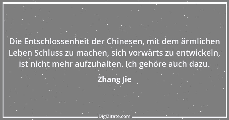 Zitat von Zhang Jie 4