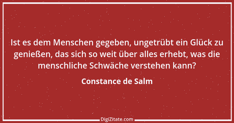 Zitat von Constance de Salm 12