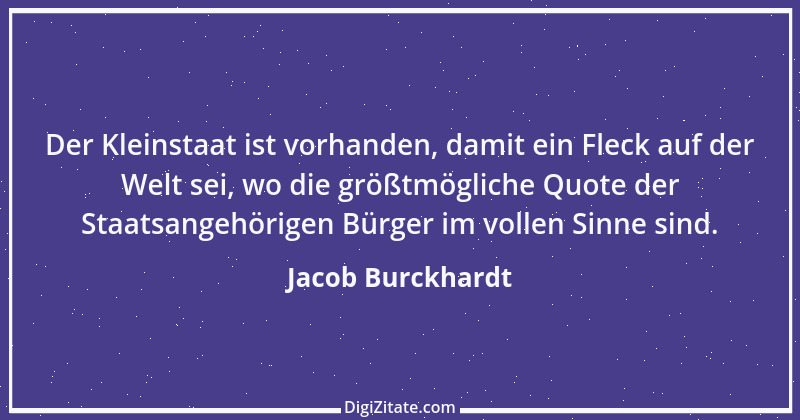 Zitat von Jacob Burckhardt 92