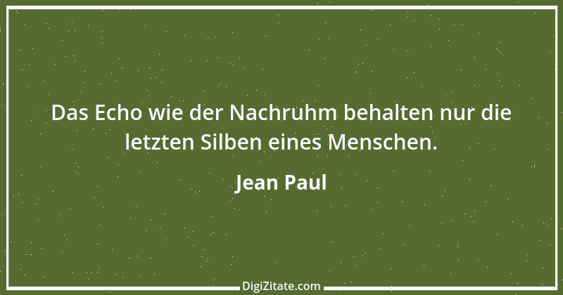 Zitat von Jean Paul 679