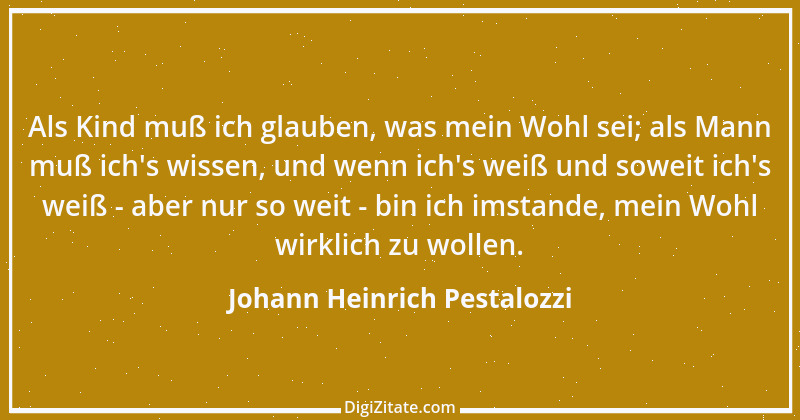 Zitat von Johann Heinrich Pestalozzi 5