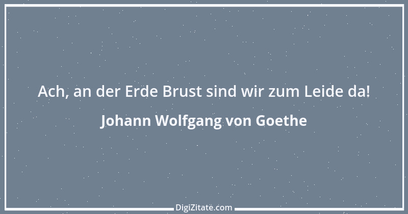 Zitat von Johann Wolfgang von Goethe 2534