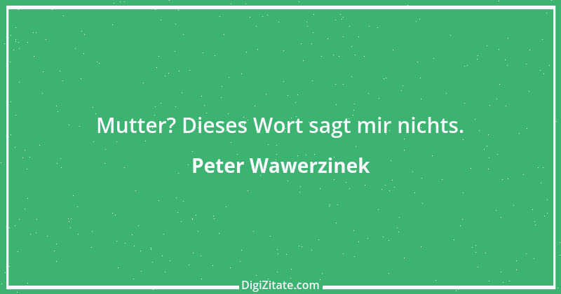 Zitat von Peter Wawerzinek 3