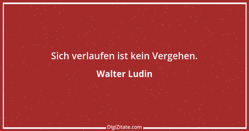 Zitat von Walter Ludin 36