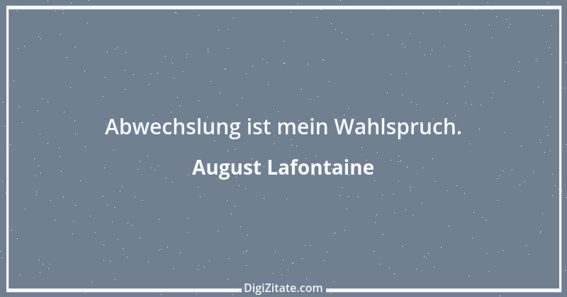 Zitat von August Lafontaine 7