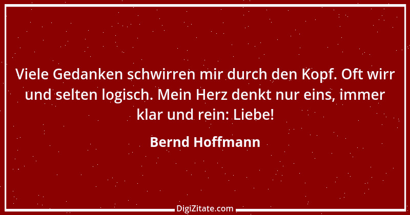 Zitat von Bernd Hoffmann 1