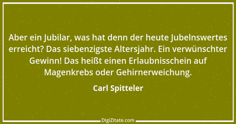 Zitat von Carl Spitteler 15