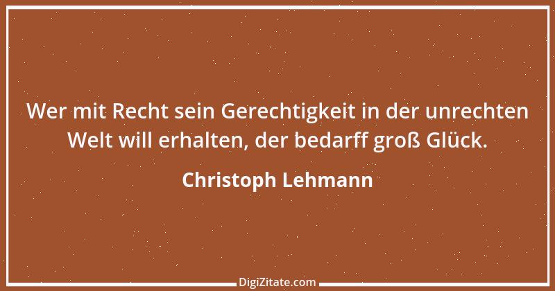 Zitat von Christoph Lehmann 50