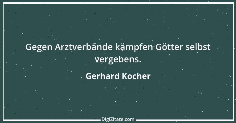 Zitat von Gerhard Kocher 44