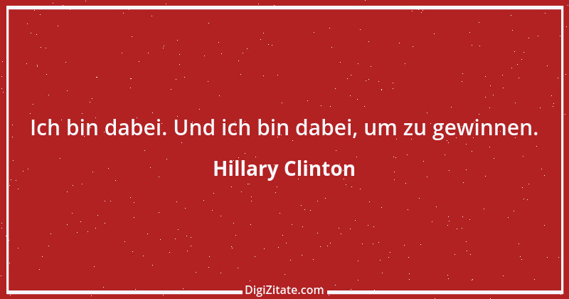 Zitat von Hillary Clinton 3