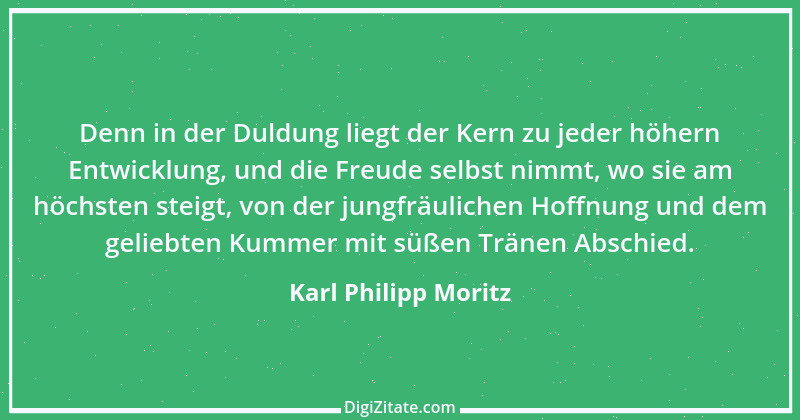 Zitat von Karl Philipp Moritz 5