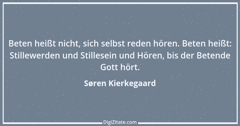 Zitat von Søren Kierkegaard 278