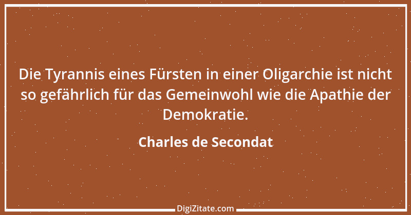 Zitat von Charles de Secondat 2