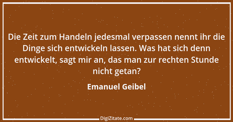 Zitat von Emanuel Geibel 164