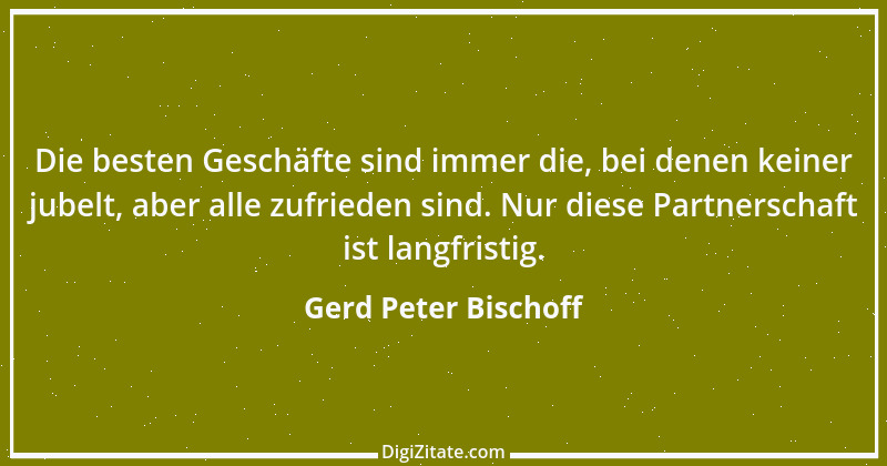 Zitat von Gerd Peter Bischoff 40