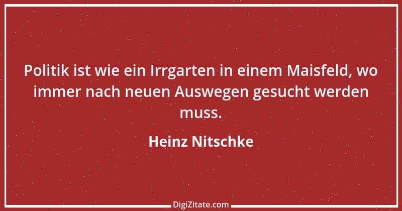 Zitat von Heinz Nitschke 37