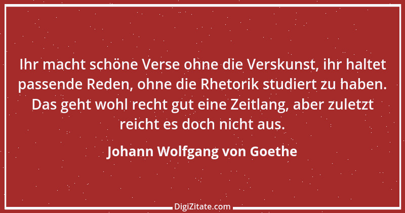 Zitat von Johann Wolfgang von Goethe 2807