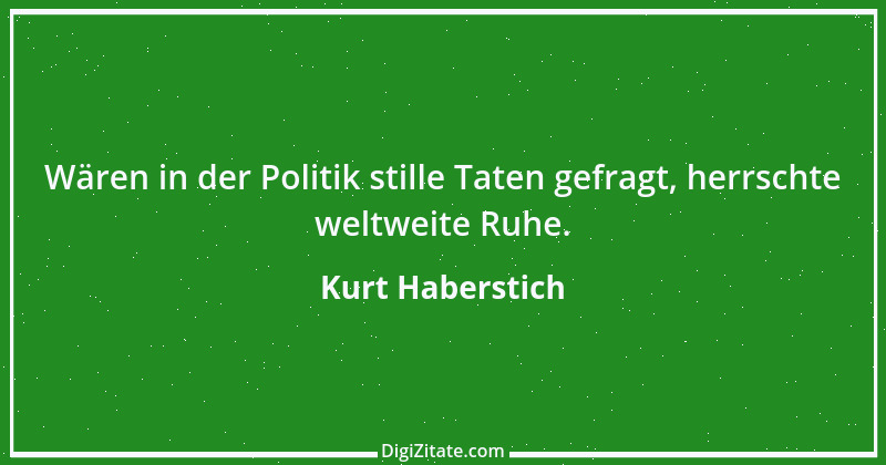 Zitat von Kurt Haberstich 10