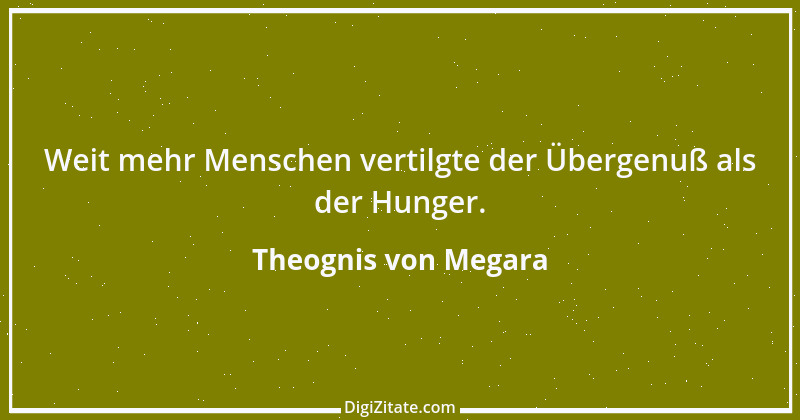 Zitat von Theognis von Megara 8