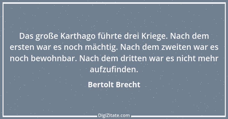 Zitat von Bertolt Brecht 114