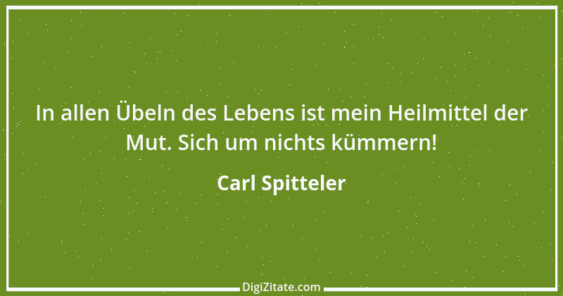 Zitat von Carl Spitteler 16