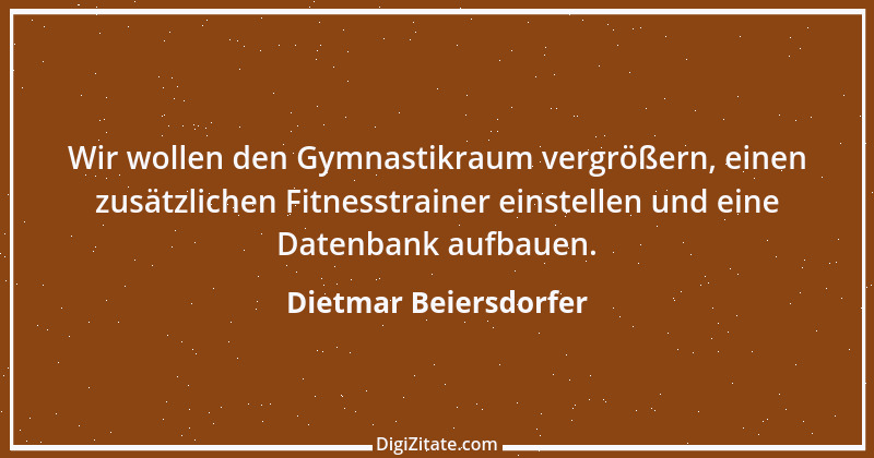 Zitat von Dietmar Beiersdorfer 1