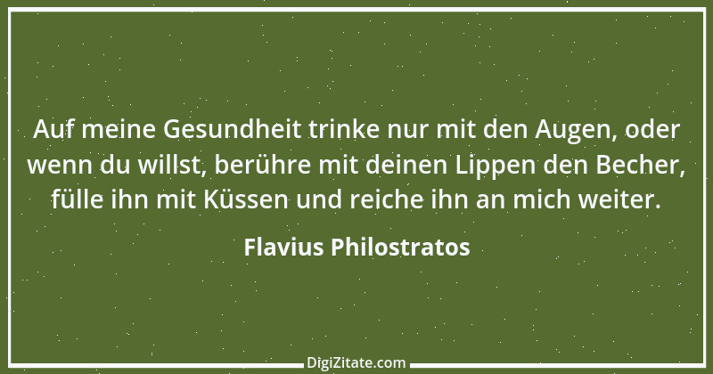 Zitat von Flavius Philostratos 1